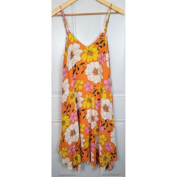 NWT Emily Wonder Midi Dress Size S Floral Relaxed Fit Flowy Spring Sundr… - Picture 2 of 6